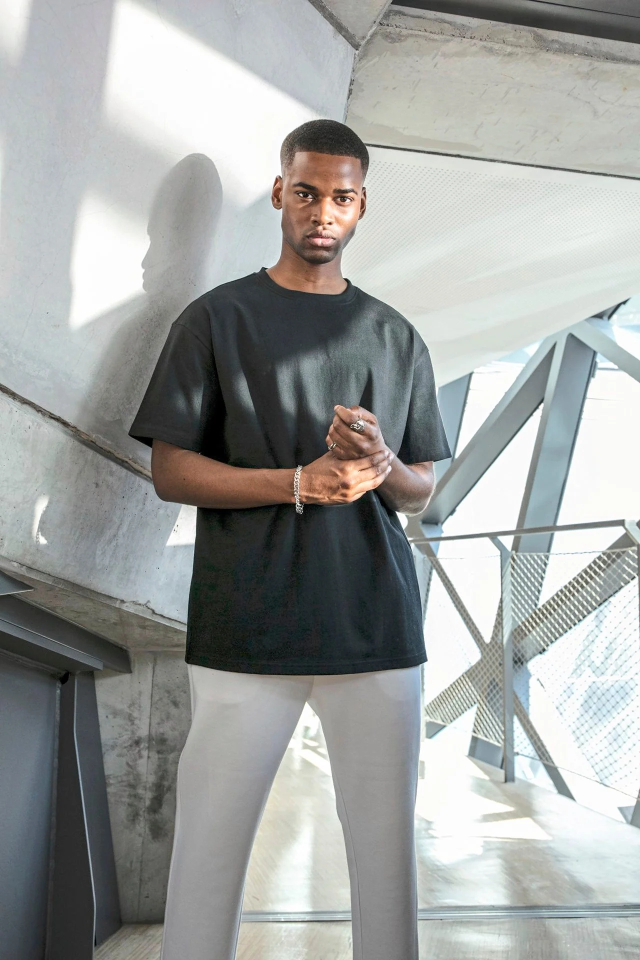 Oversized T-shirt extra zwaar