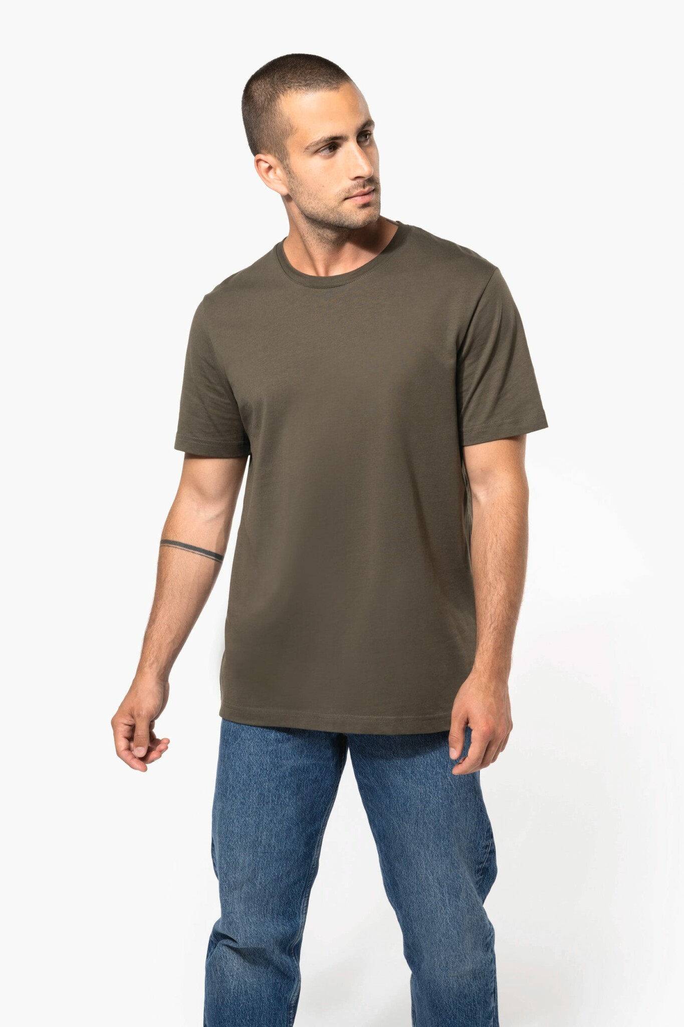 T-shirt rechte pasvorm heren